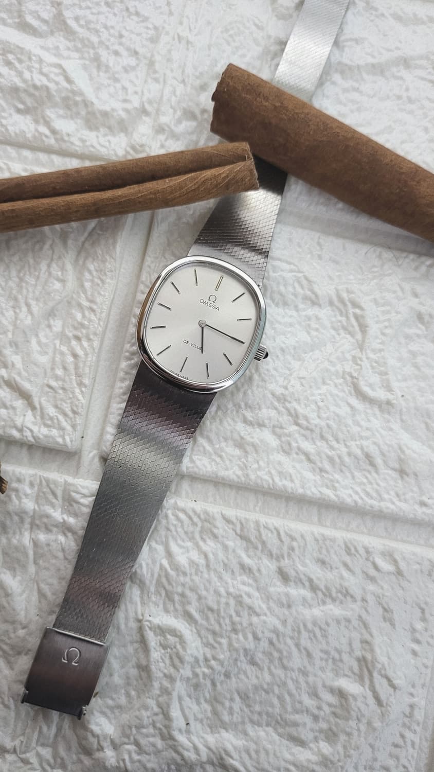 정품 남여공용 오메가 드빌 엘립스 수동 시계 311.0164 devil 상품이미지5