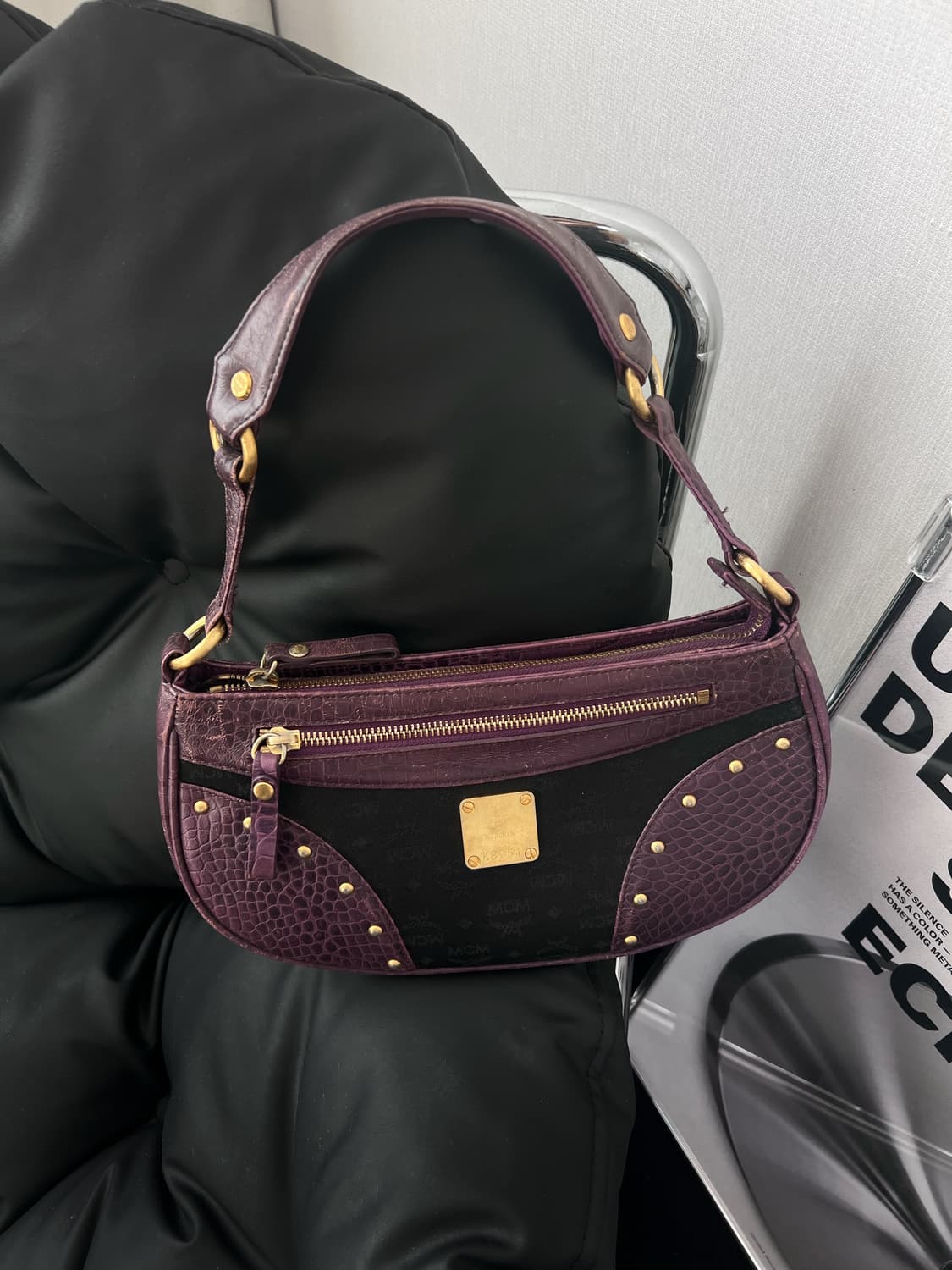 MCM 크로크 레트로 숄더백 상품이미지3