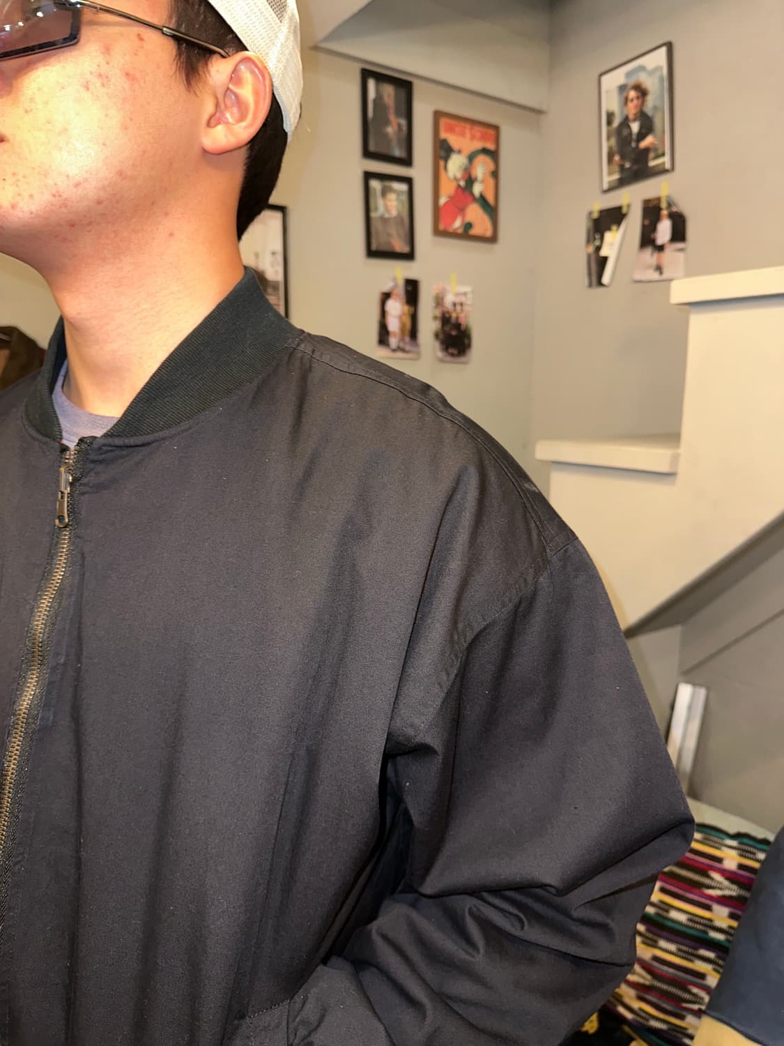 90‘s Marlboro logo reversible jacket 상품이미지5