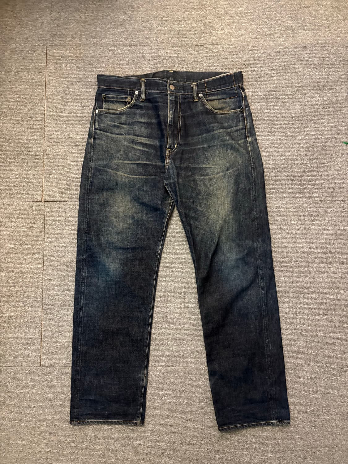 [W36 L32] 비즈빔 셀비지 데님팬츠 상품이미지1