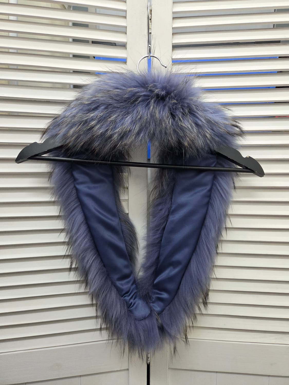 칼리아 라쿤퍼 모피 머플러 상품이미지4