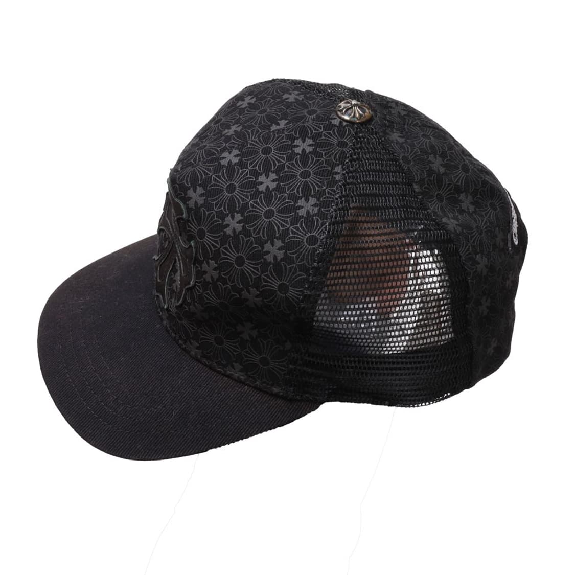 Chrome Hearts Leather Cemetery Cross cap 상품이미지2