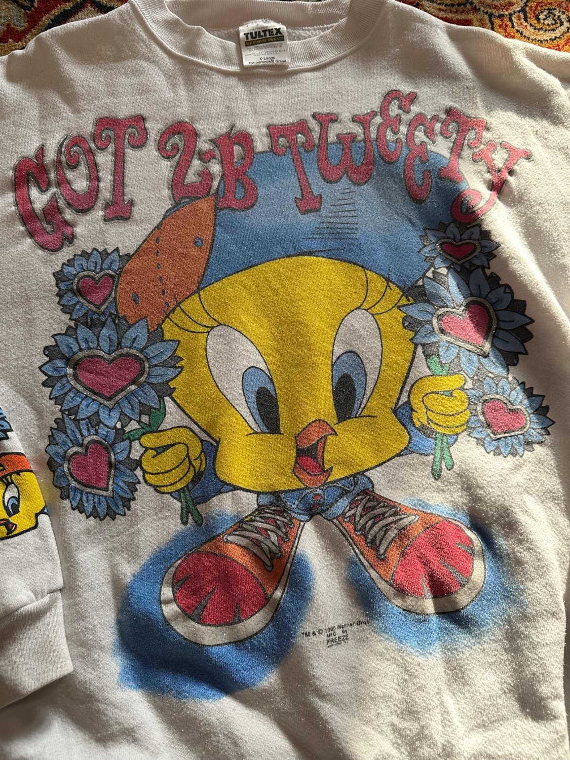 1995년 오리지널 트위티 맨투맨 - XL 상품이미지3