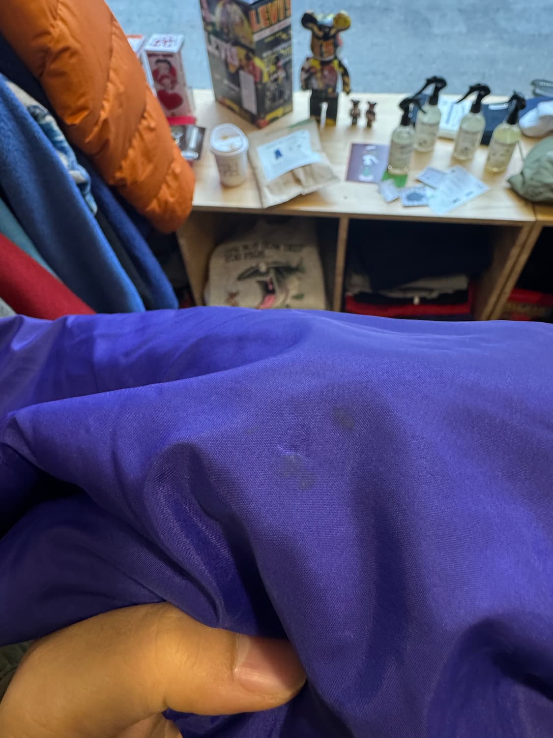 파타고니아 노스노우 90s 쉘드 신칠라 자켓 퍼플 L 상품이미지6