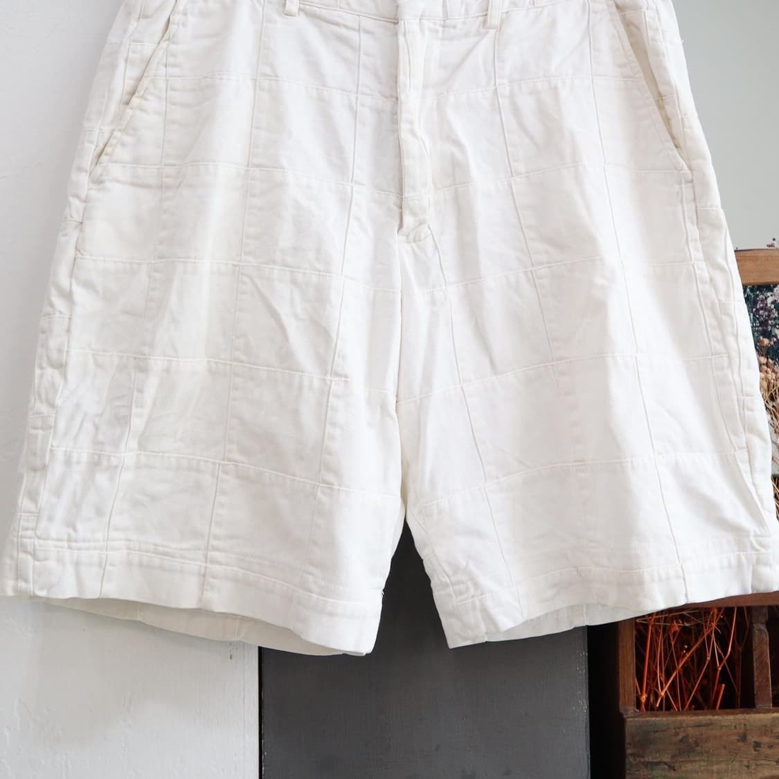 폴로 화이트 하프팬츠 상품이미지3