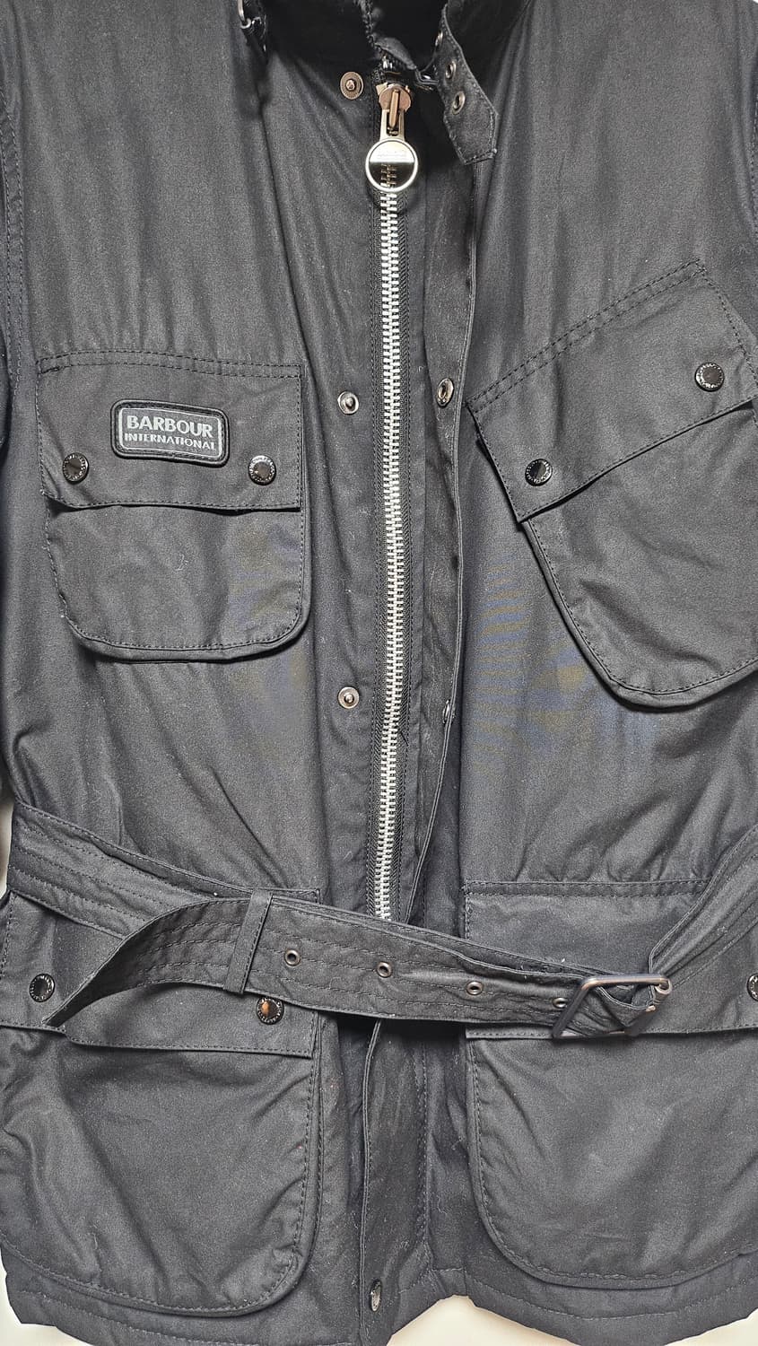 바버 인터내셔널 듀크 왁스 자켓 블랙 XL 상품이미지3