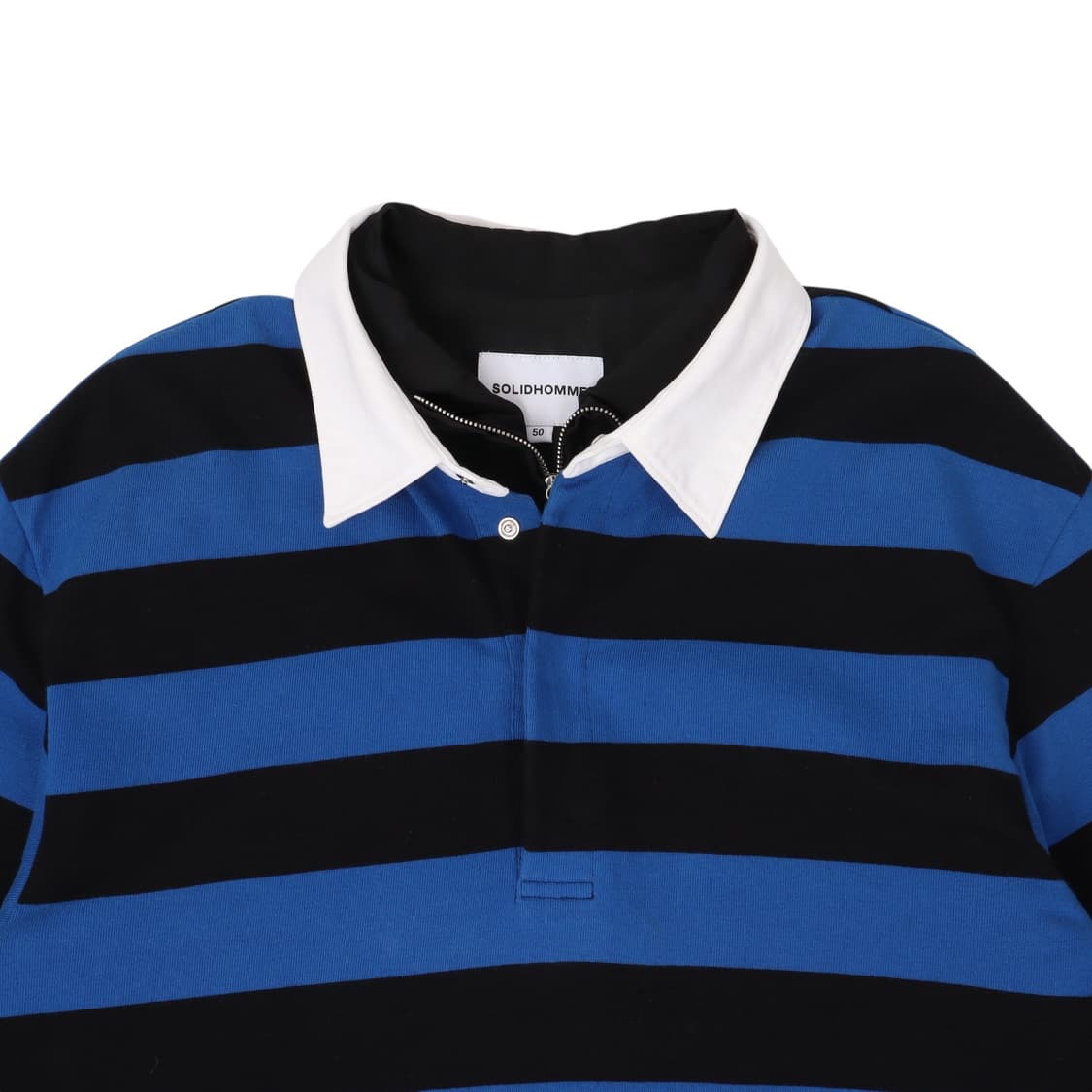 솔리드옴므 나일론 레이어드 스트라이프 pk 스웻셔츠 상품이미지2