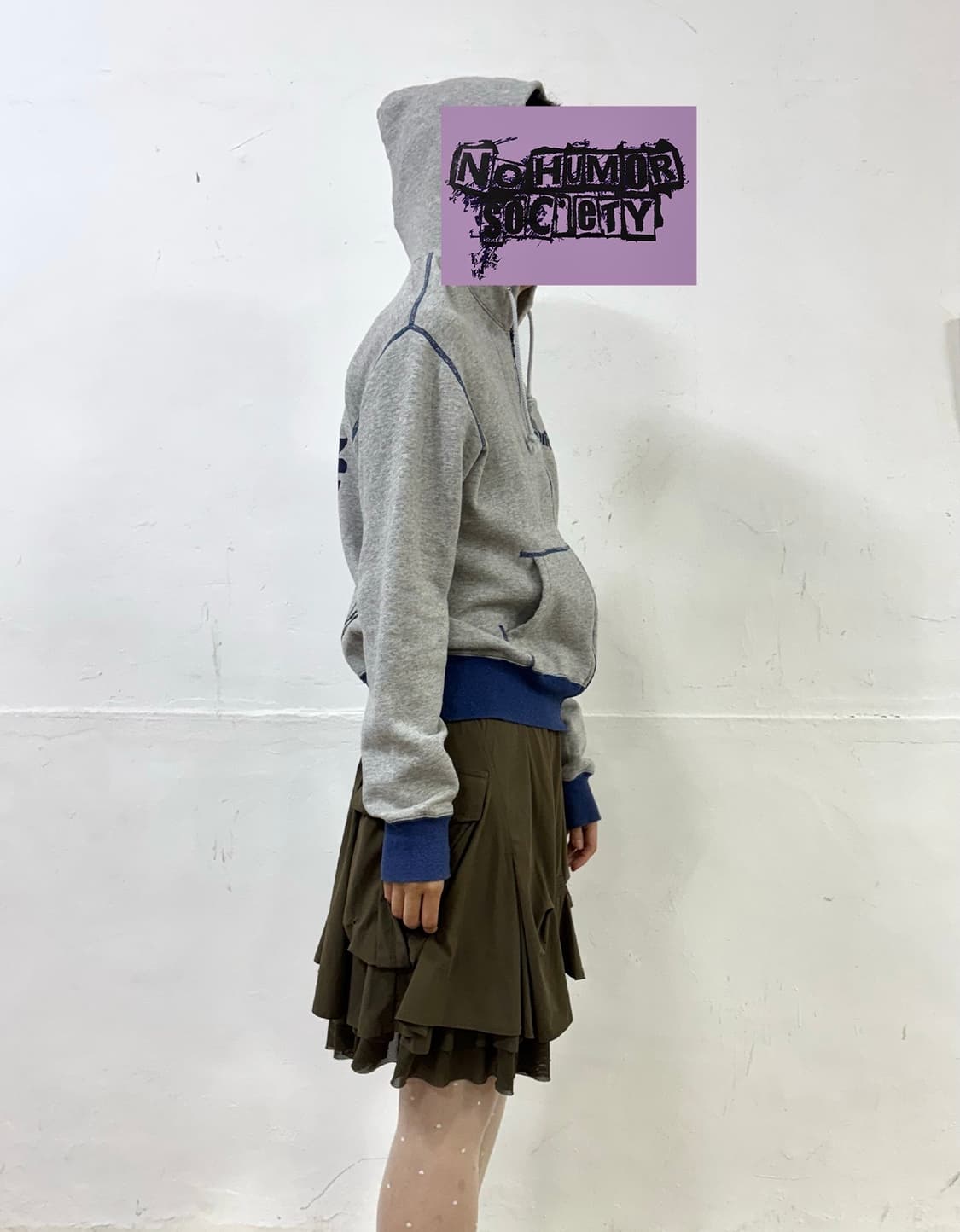 Hysteric Glamour 히스걸 빅 로고 후드집업 상품이미지2