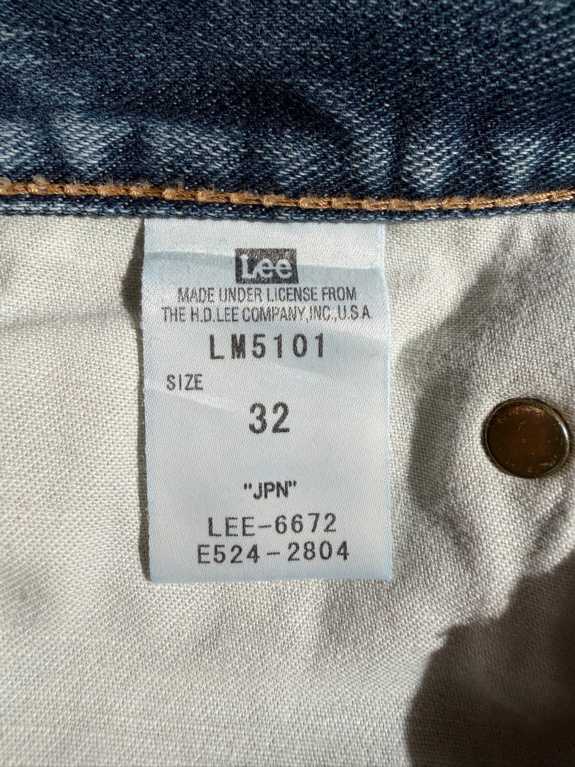 Lee AMERICAN RIDERS (32, Made In Japan) 상품이미지8