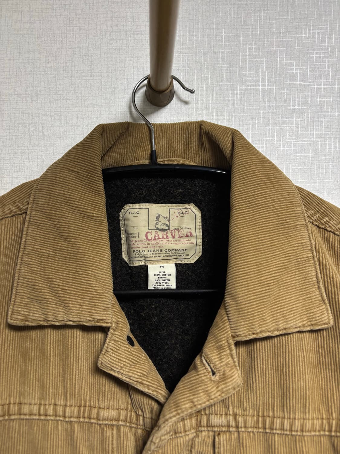 POLO JEANS COMPANY 코듀로이 트러커 자켓 상품이미지2