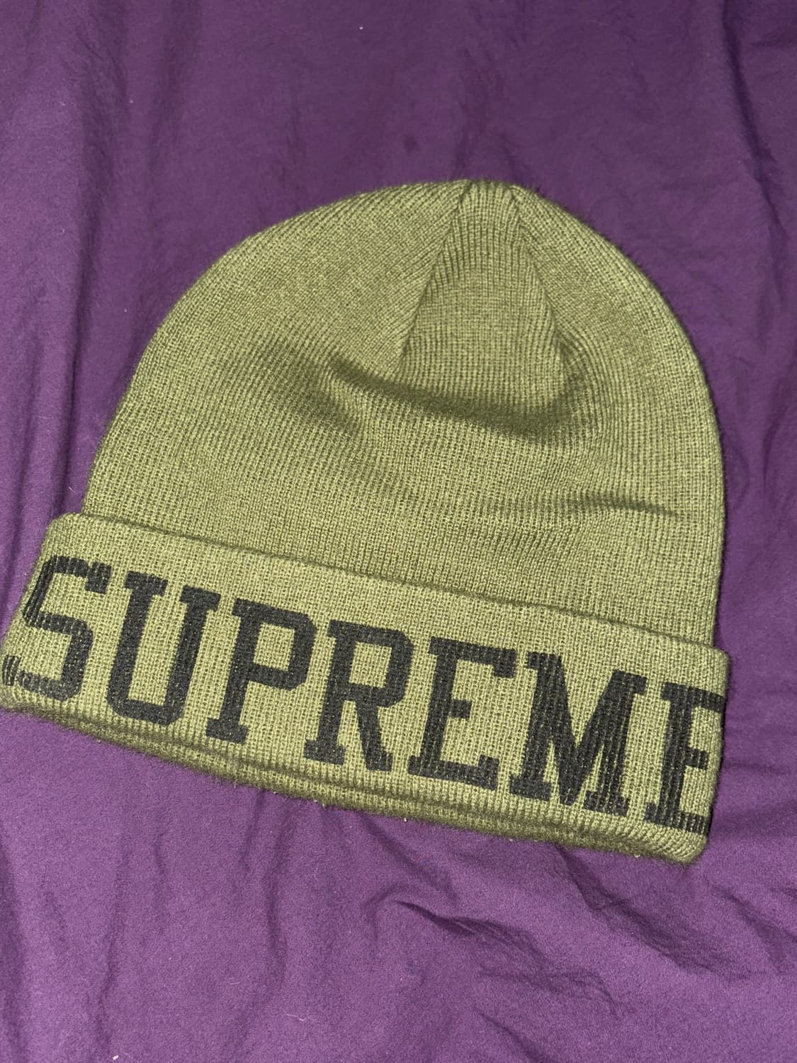 슈프림 뉴에라 비니 카키 상품이미지1