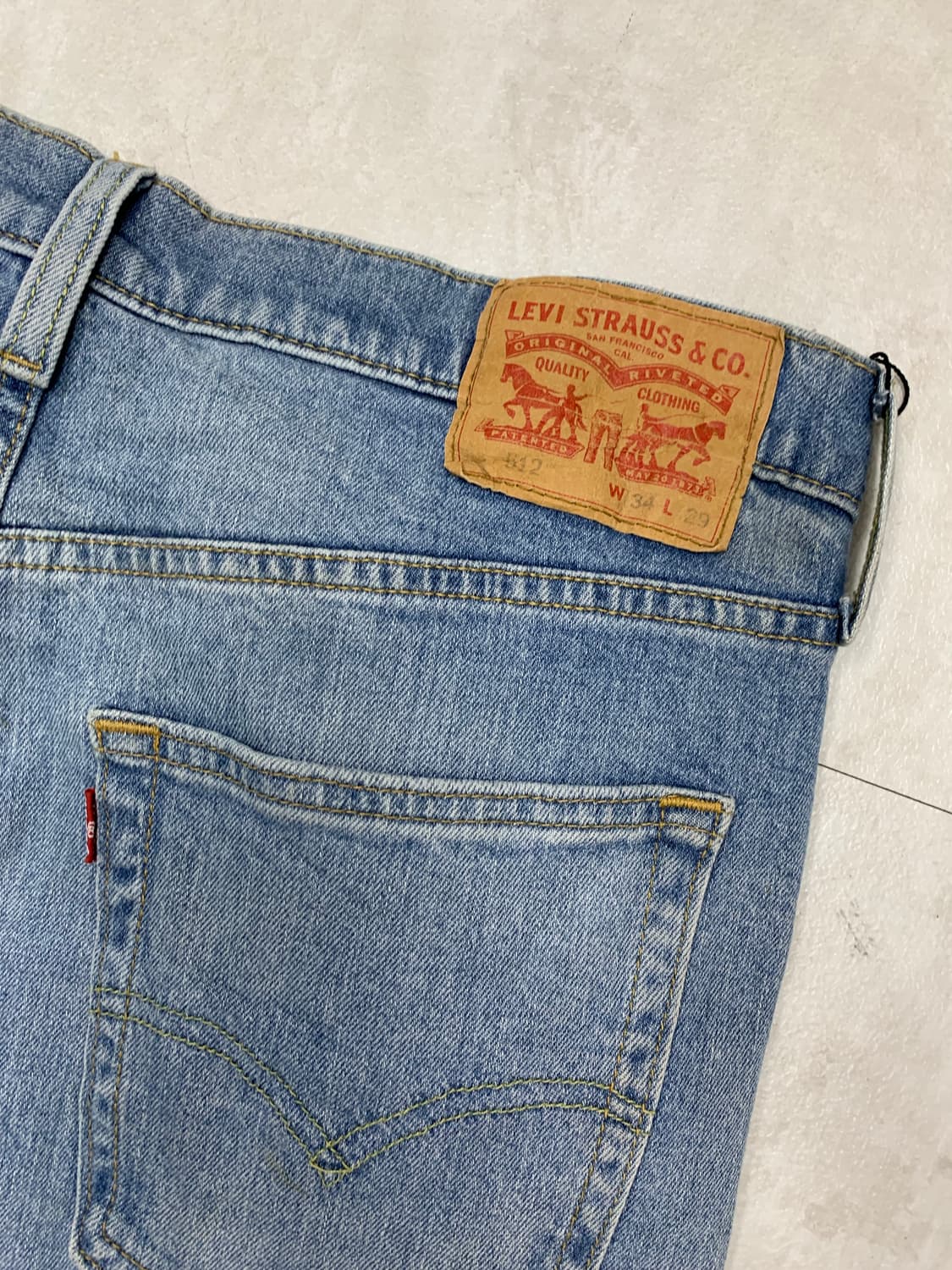 리바이스 512 데님 팬츠 #492 상품이미지9