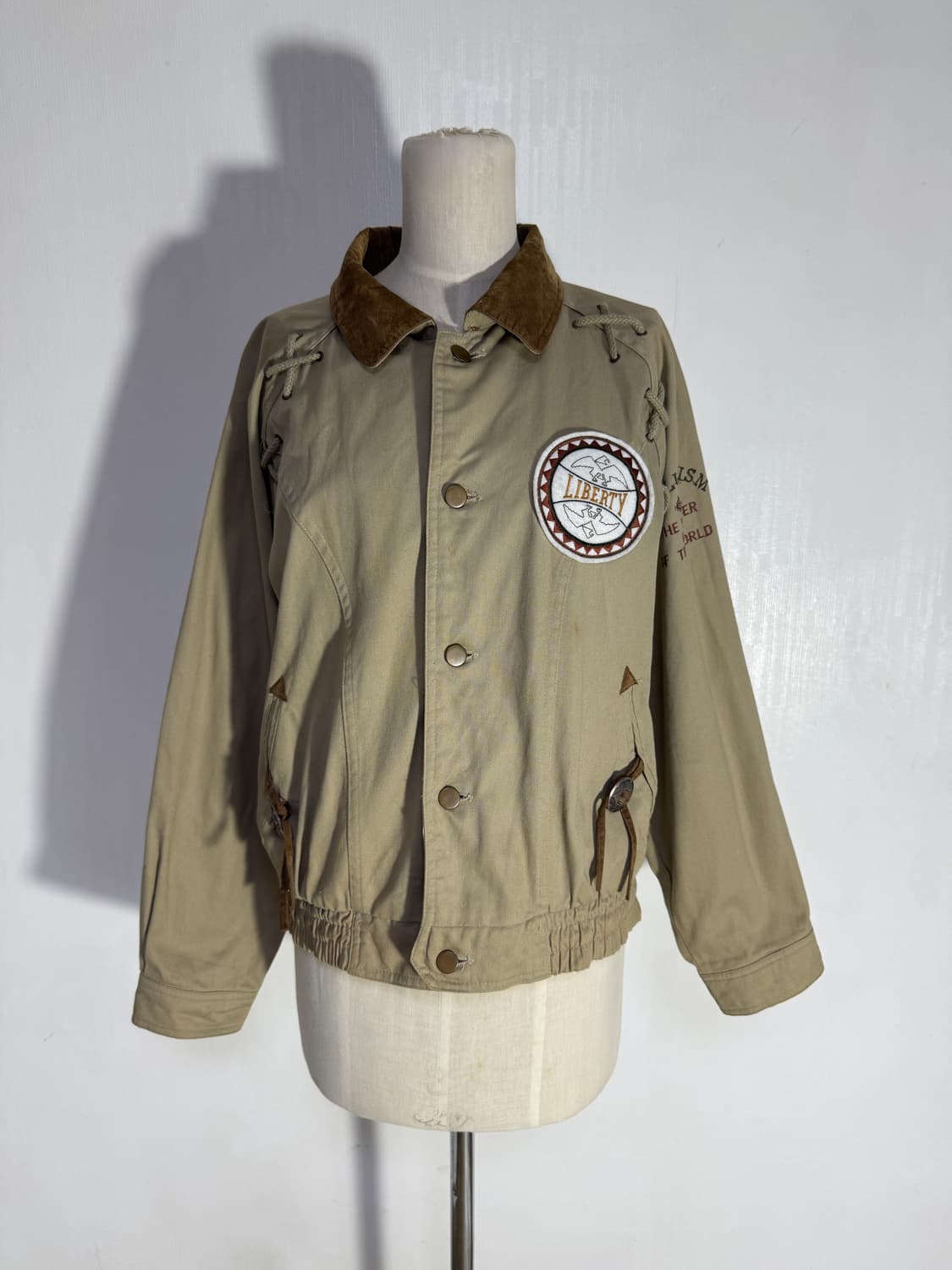 빈티지 네이티브 아메리칸 스윙톱 자켓 웨스턴 y2k goa 상품이미지2