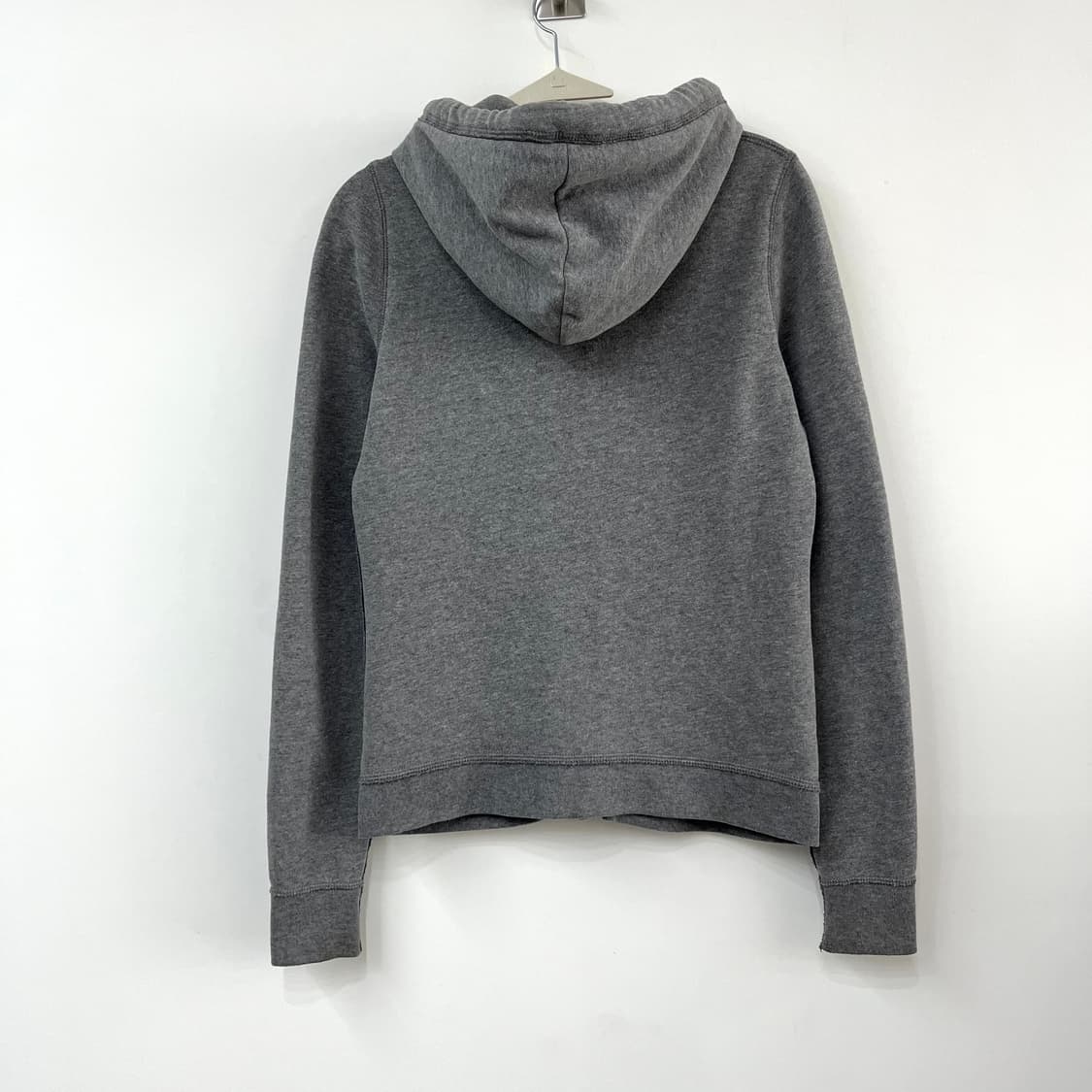 아베크롬비 슬림핏 자수로고 그레이 후드집업 상품이미지3