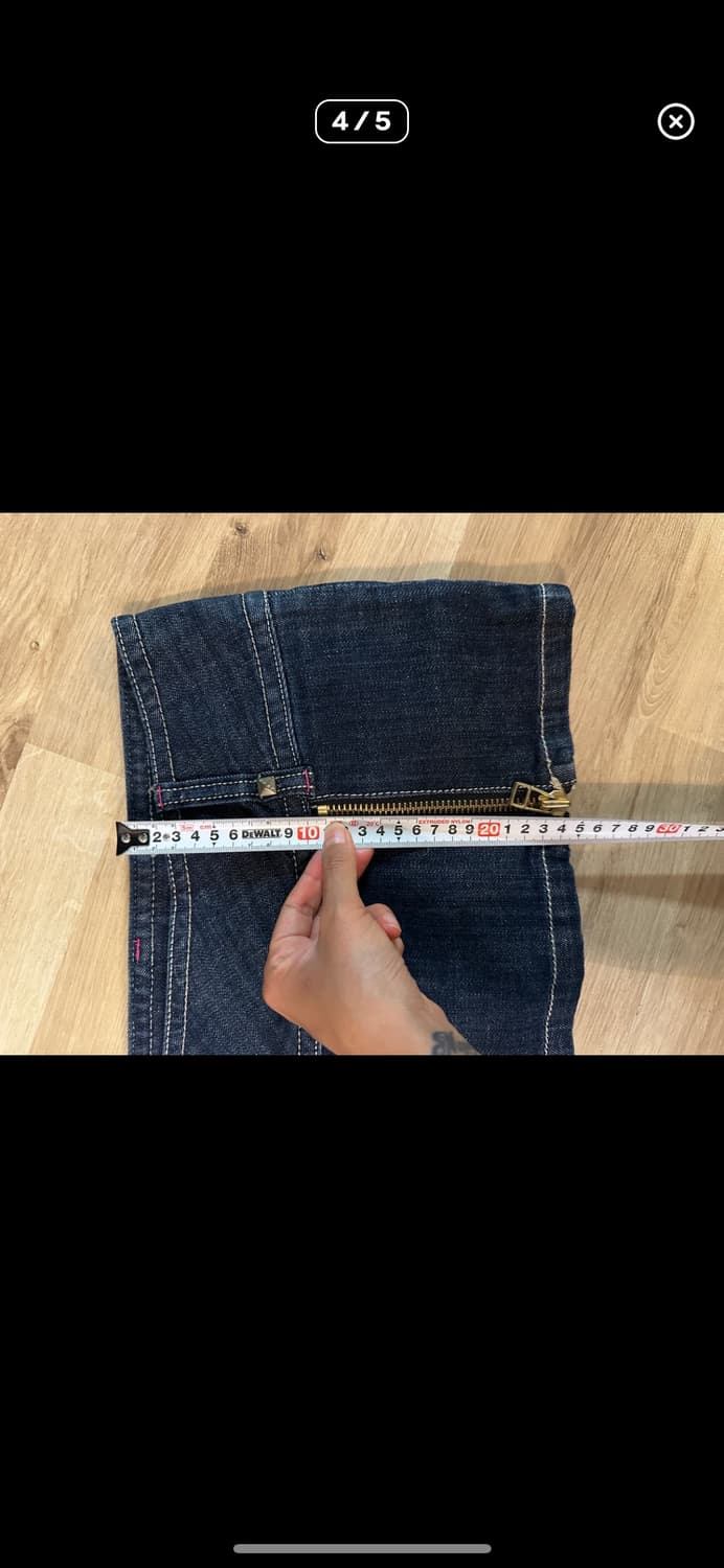 로우라이즈 치마바지 y2k 상품이미지4