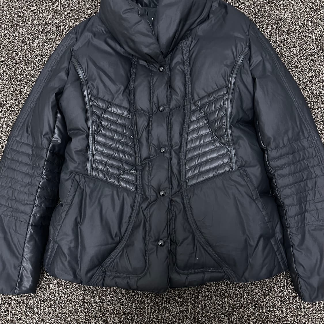 PRENDANG 쁘렝땅 려성 구스다운 패딩 블랙 85(XS) 상품이미지3