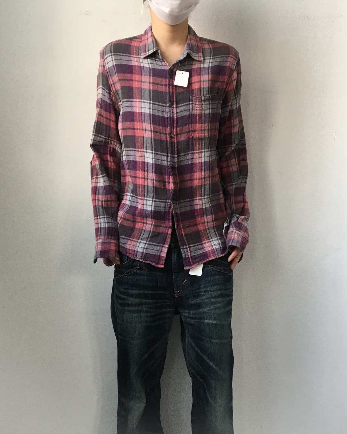 Check pattern shirt 상품이미지5