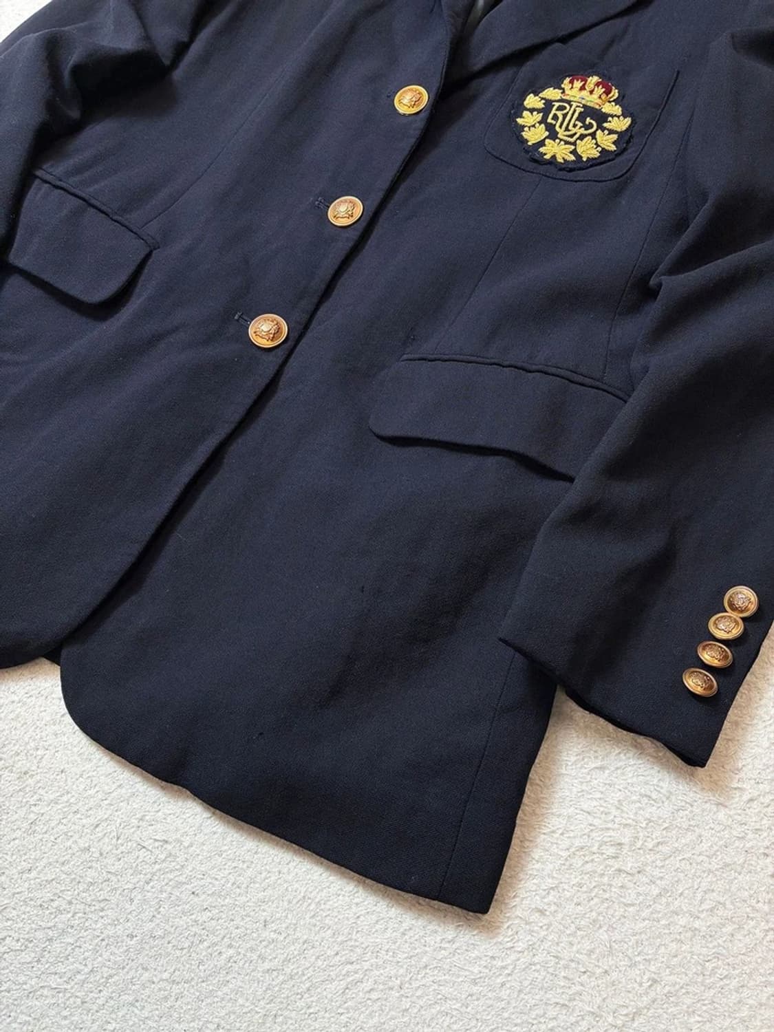 로렌 랄프로렌 00's 크레스트 금장 3B 블레이저 자켓 PN6911 상품이미지4