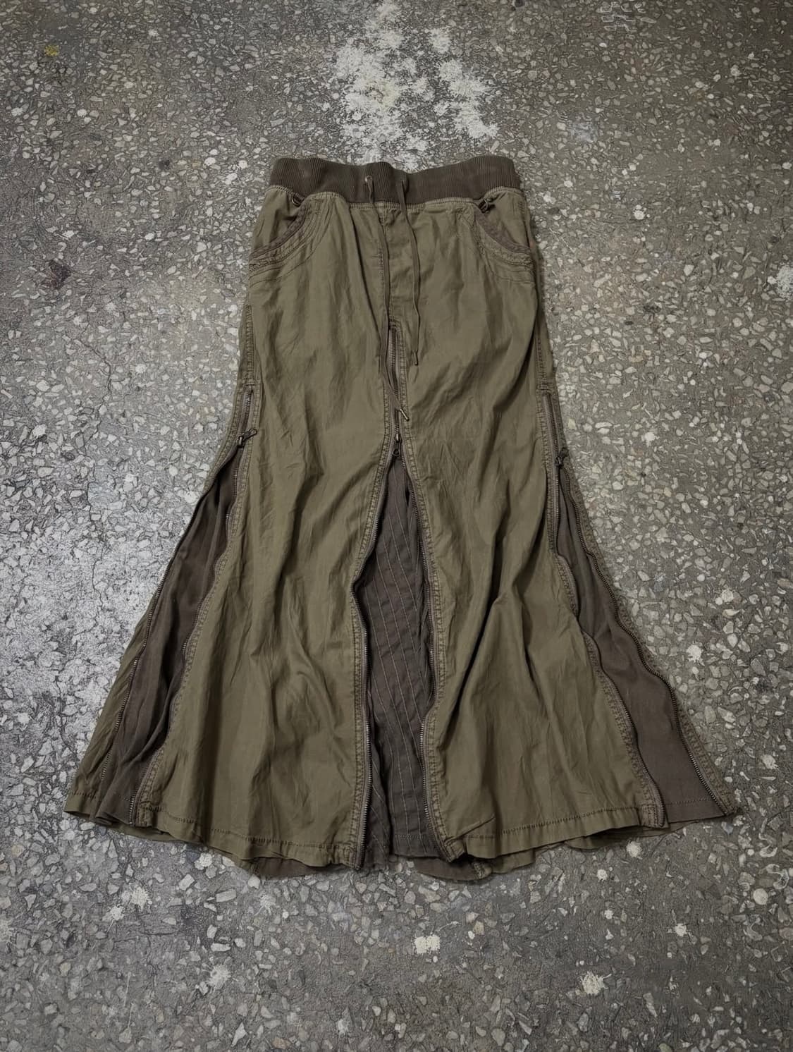 G.O.A Ziper Detail skirt 상품이미지1