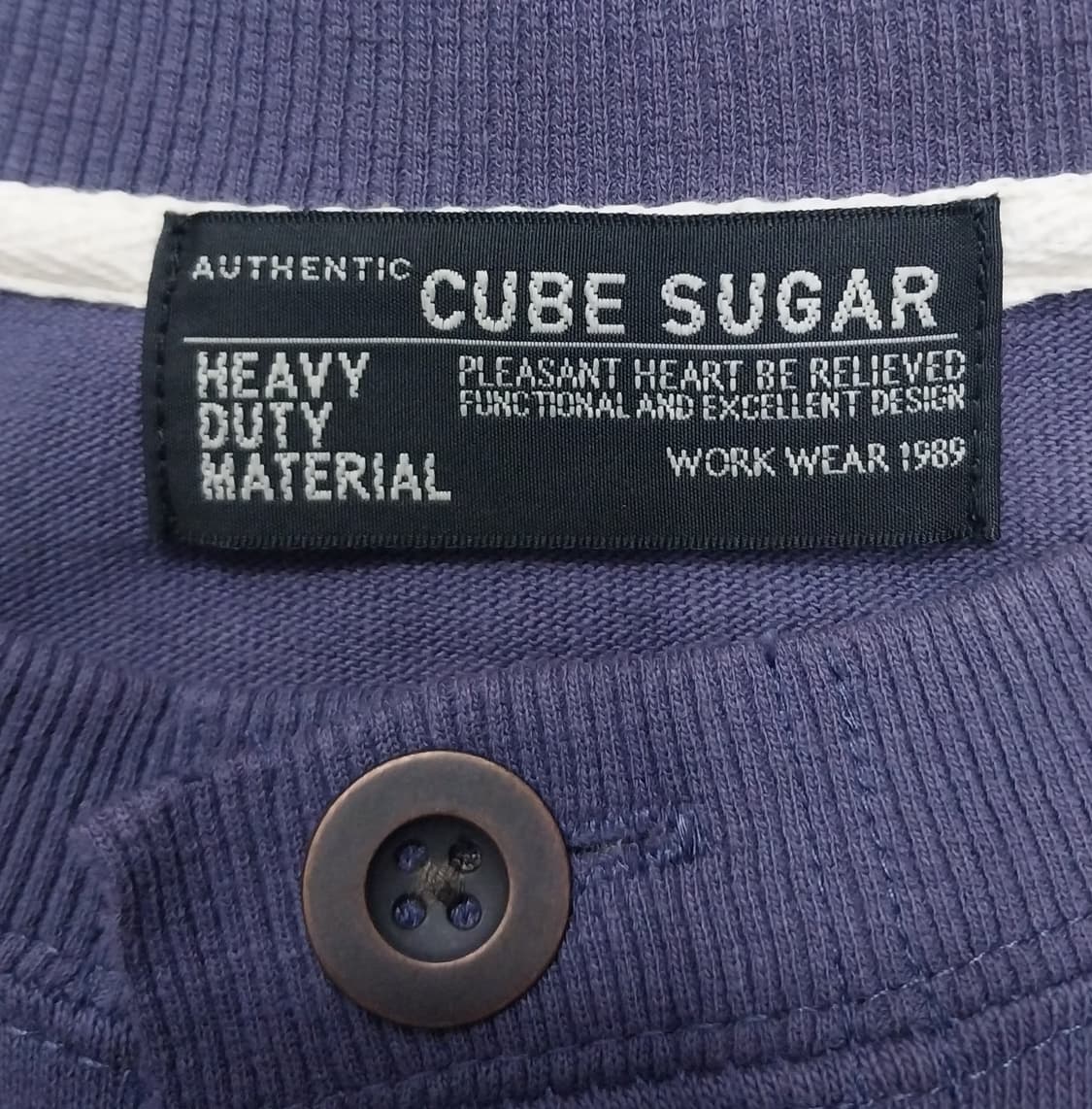 CUBE SUGAR 큐브 슈가 크루넥 스웨트 가디건 M 상품이미지3