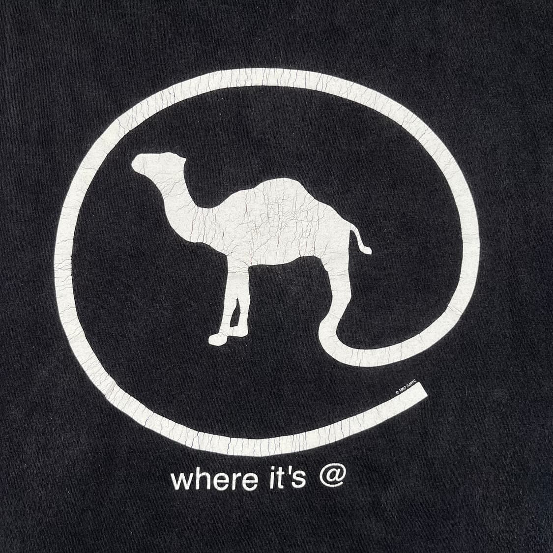 빈티지 카멜 where it's @ 반팔티 상품이미지6