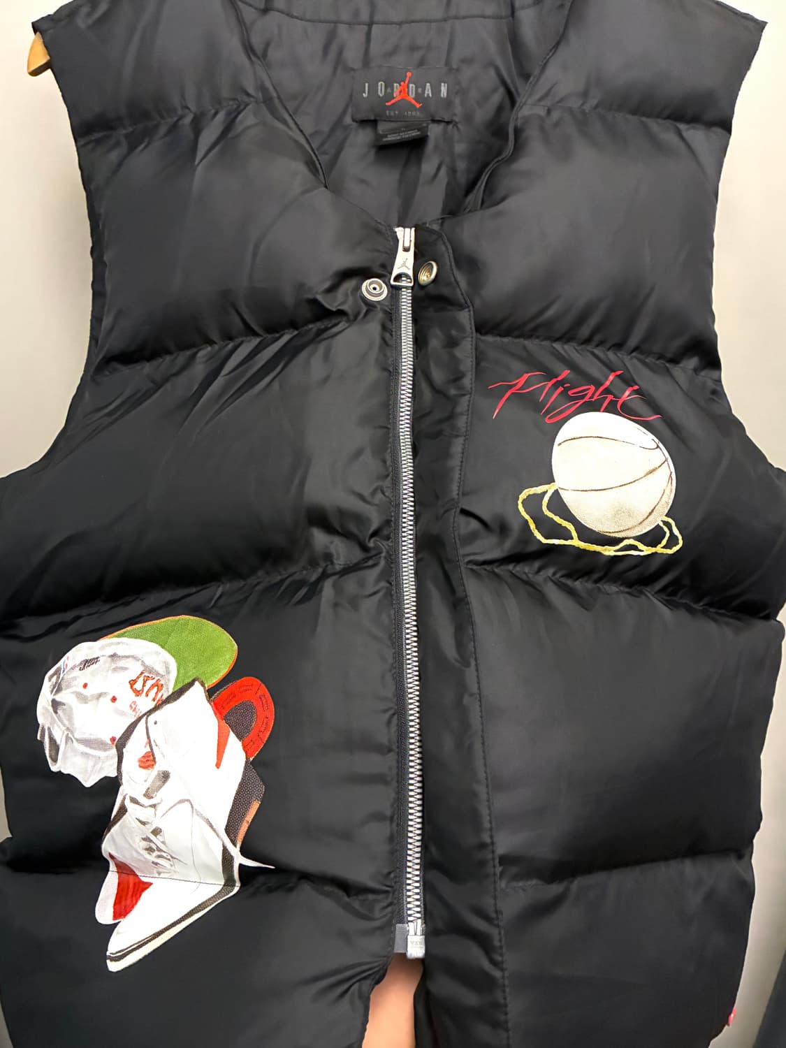 (L)나이키 조던 플라이트 아티스트 시리즈 패딩베스트 패딩조끼 상품이미지4