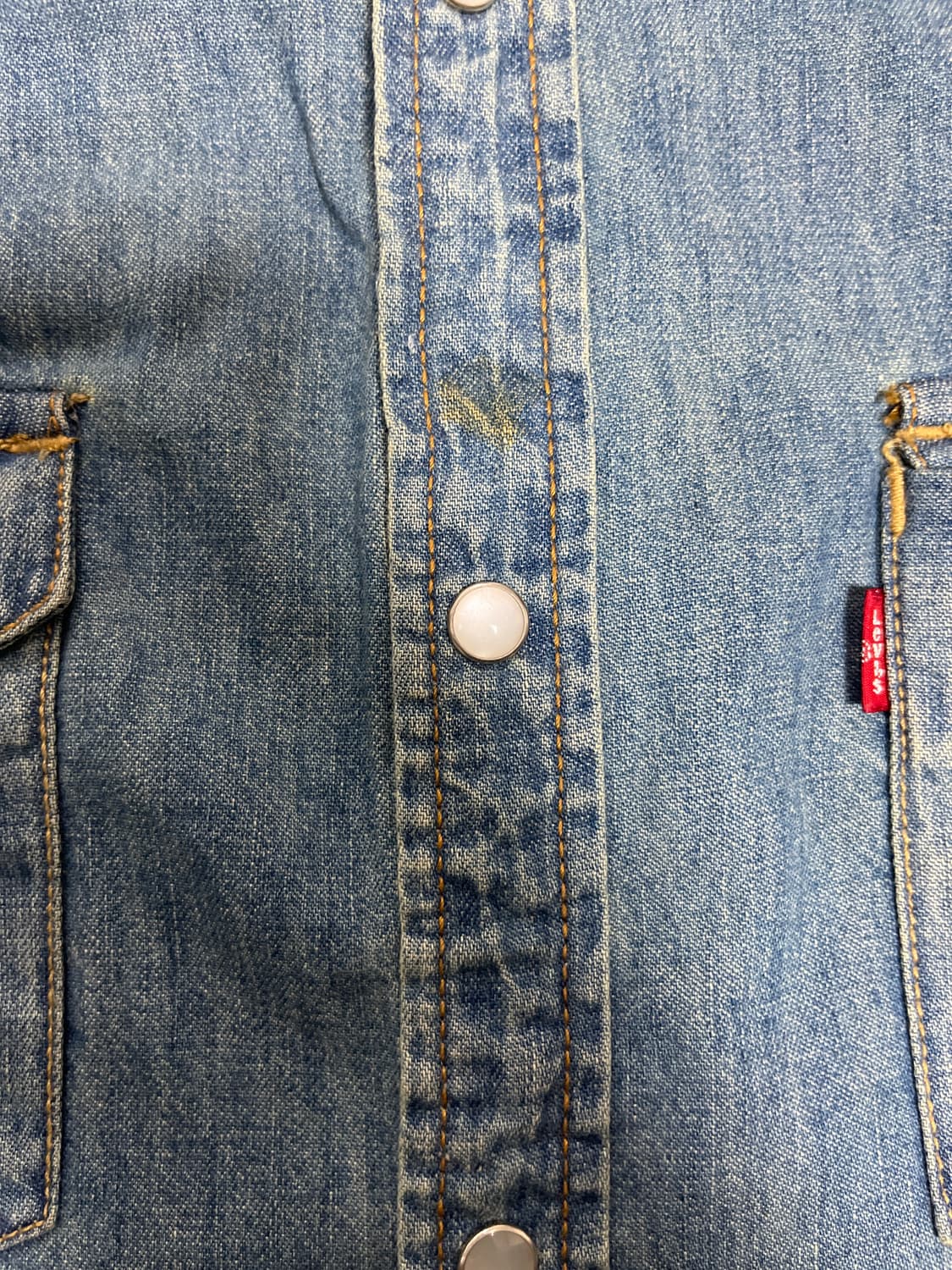 Levis western denim shirts 상품이미지3