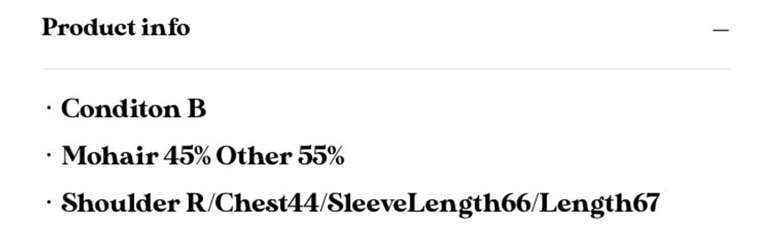 피조물 스트라이프 원숄더 니트 상품이미지2