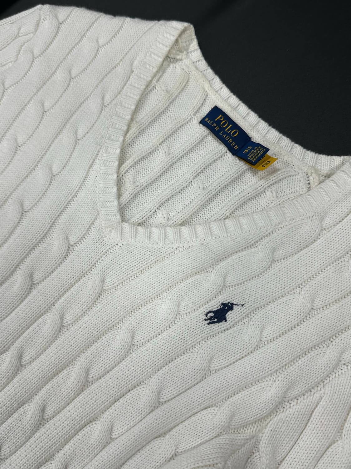 폴로 니트 v넥  상품이미지4