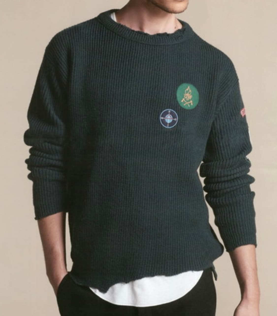 Raf Simons 16AW Boy Scout Patch Knit 상품이미지3