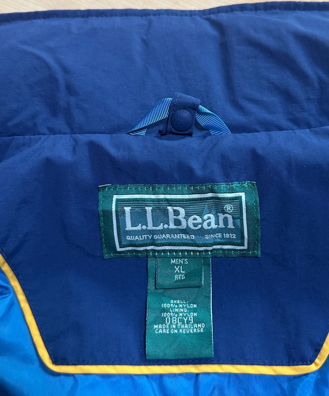 Title)[XL] L.L.Bean 엘엘빈 클래식 배색 웜업 나일론 자켓 상품이미지10