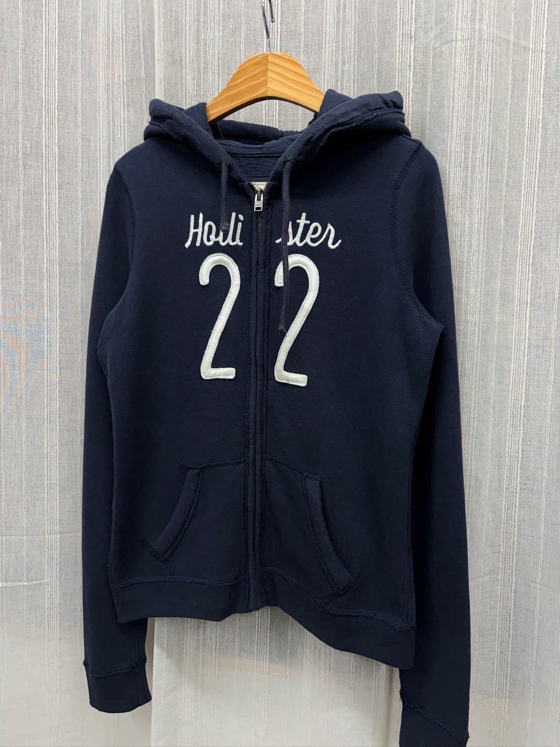 아베크롬비 홀리스터 스펠로고 후드집업  상품이미지1