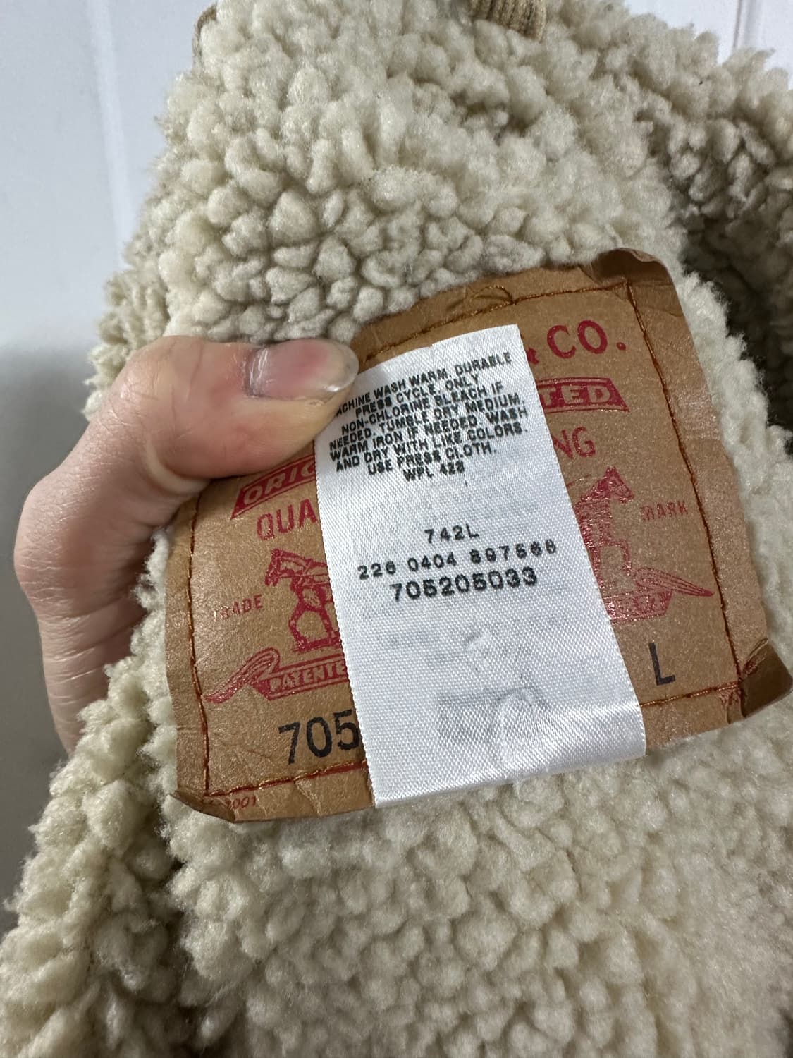 리바이스 70520 쉐르파 트러커자켓 상품이미지5