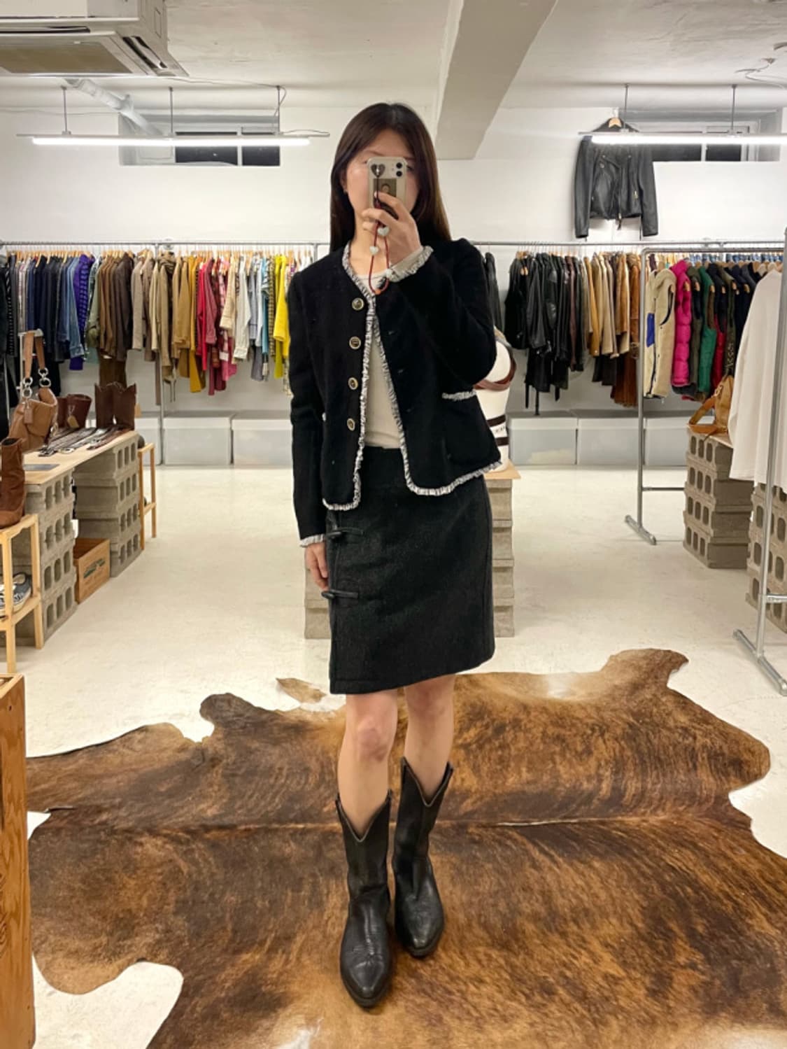 시즌오프🌞 NEEDLES wool frill jacket 니들즈 상품이미지2