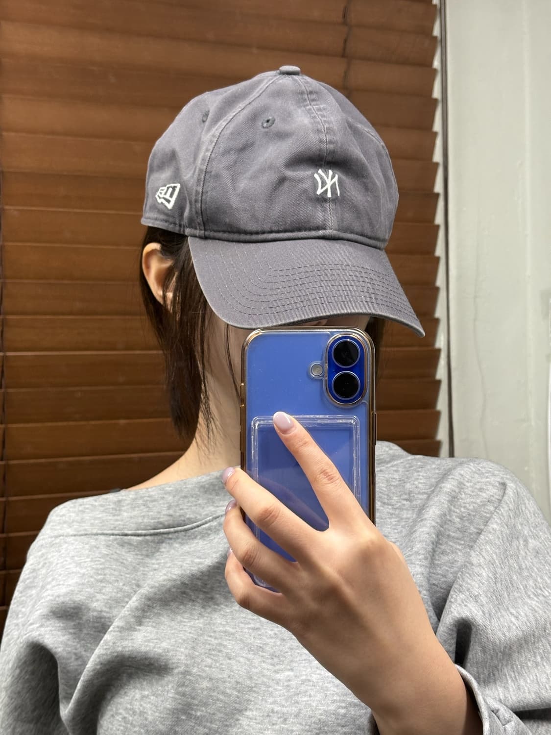 뉴에라 MLB 뉴욕 양키스 볼캡 그레이 상품이미지1