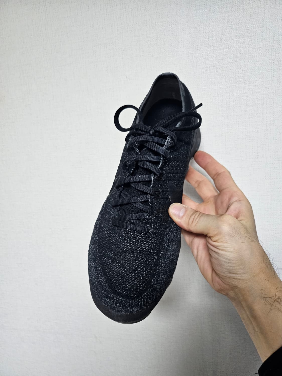 나이키 에어 베이퍼맥스 플라이니트 크리플 블랙 2.0  285mm 상품이미지9