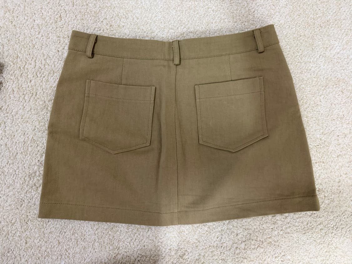 [주드 Jud] 어텀 코튼 스커트 (베이지 / S / 미착용 새상품) 상품이미지4