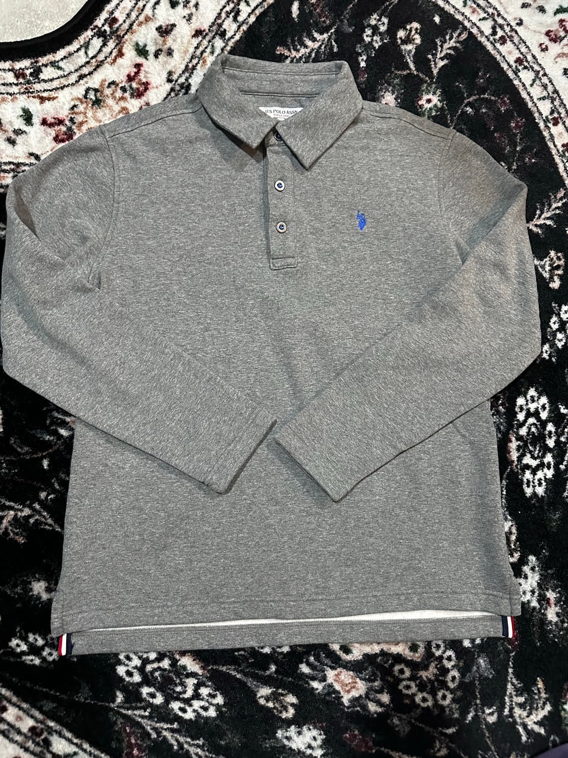 폴로 아쎈 플리스 긴팔 티셔츠 상품이미지1