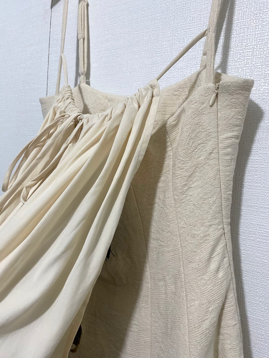 누아믹 원피스 [티파니 착용] Levé Dress Ivory 상품이미지9