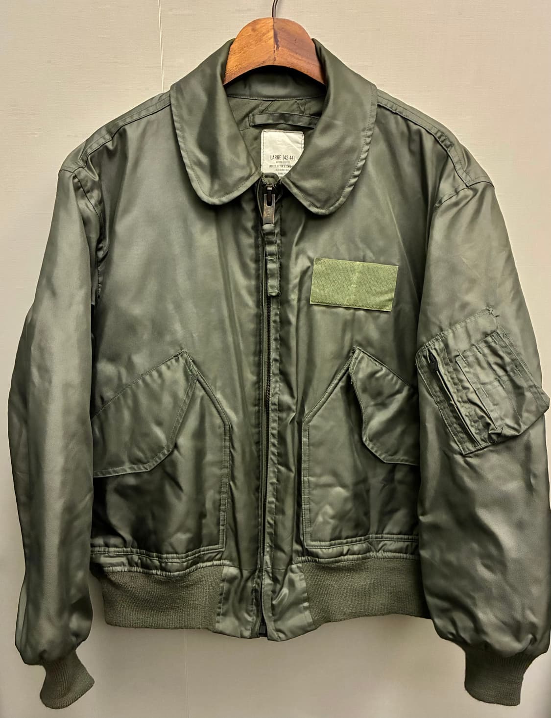 (L/42~44)90s OG CWU-45P 밀리터리 플라이트자켓 탑건 상품이미지1