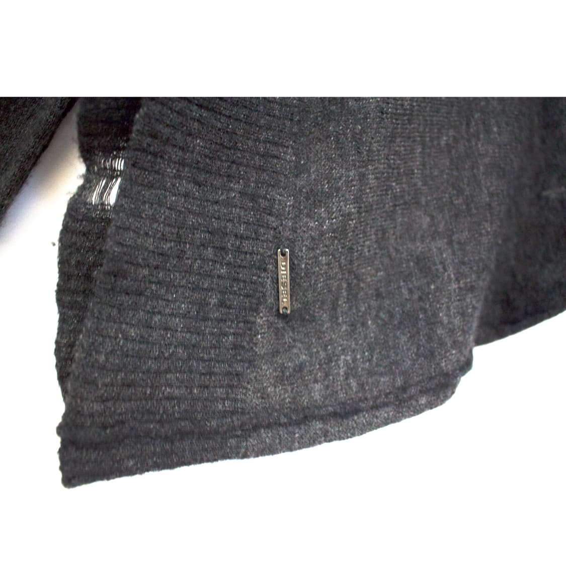 DIESEL 디젤 디스트로이드 챠콜 니트 상품이미지8