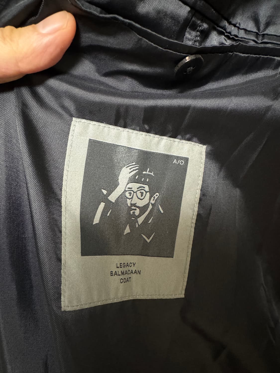 23AW 어나더오피스 레거시 발마칸 블랙 2 상품이미지5