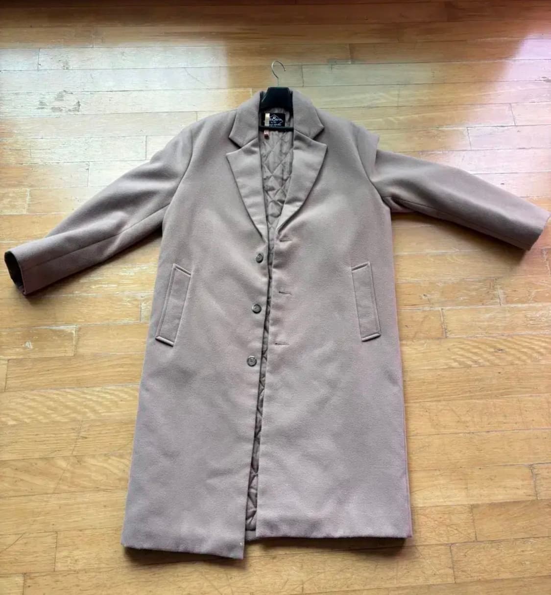 국산 제조 브라운 코트 100~105사이즈 상품이미지2