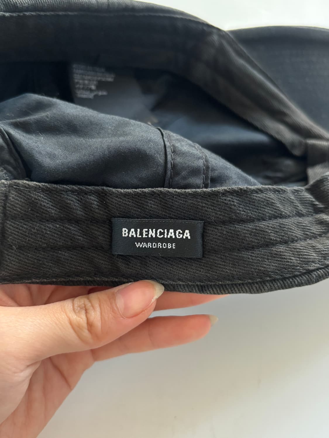Balenciaga 발렌시아가 블랙 로고 캡  상품이미지7