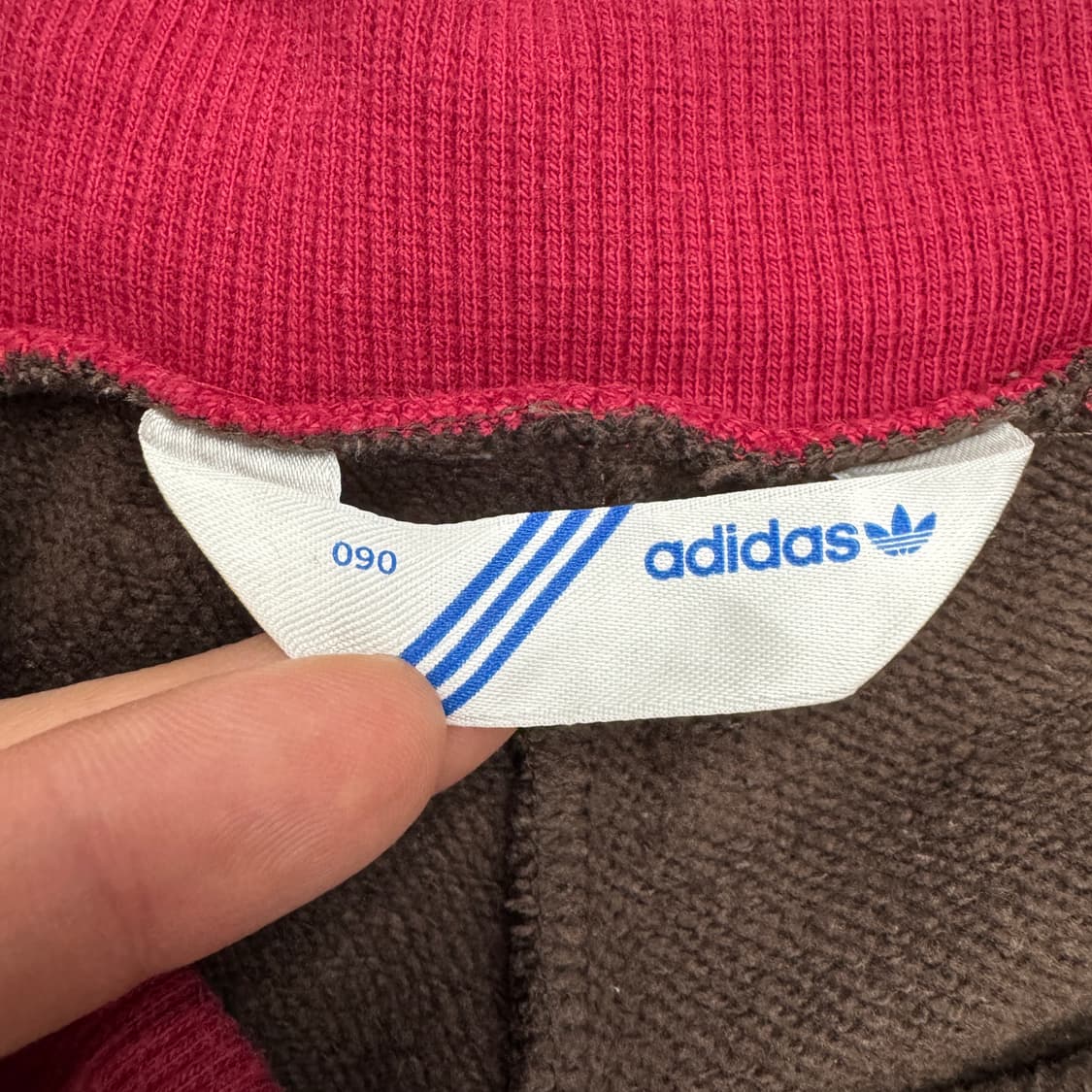 아디다스 파이어버드 초코브라운 코튼 트랙팬츠 상품이미지5