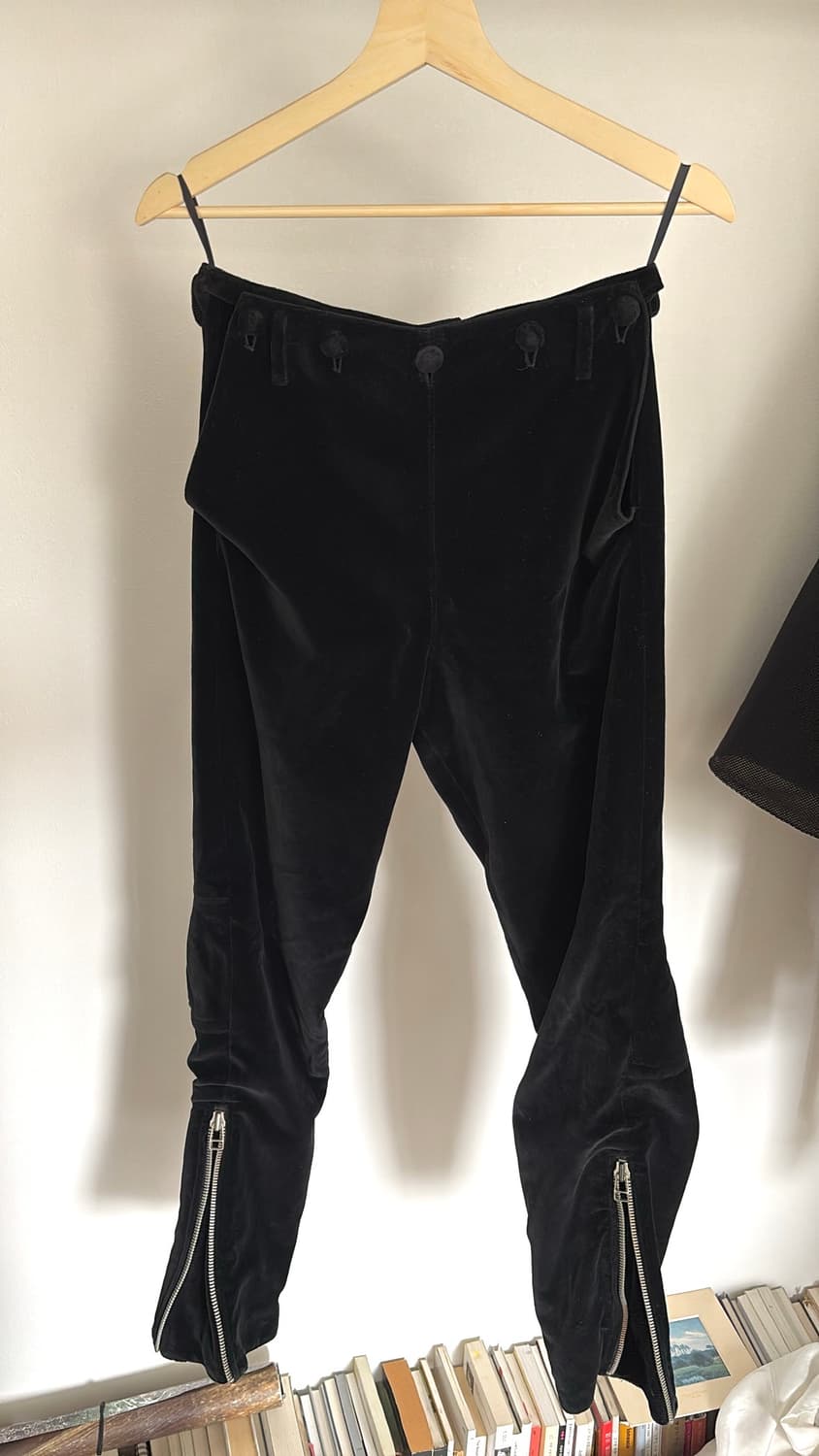 (rare) JPG Archive Velvet Marine Pants 상품이미지5