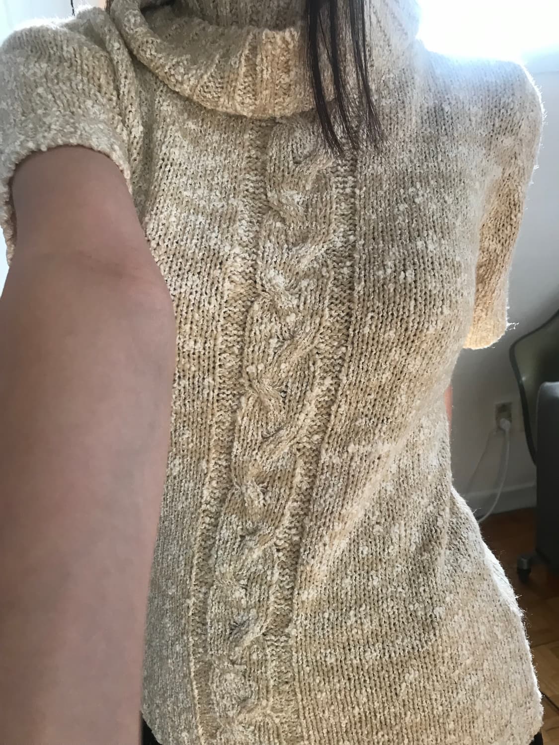 vintage high neck knit  상품이미지2