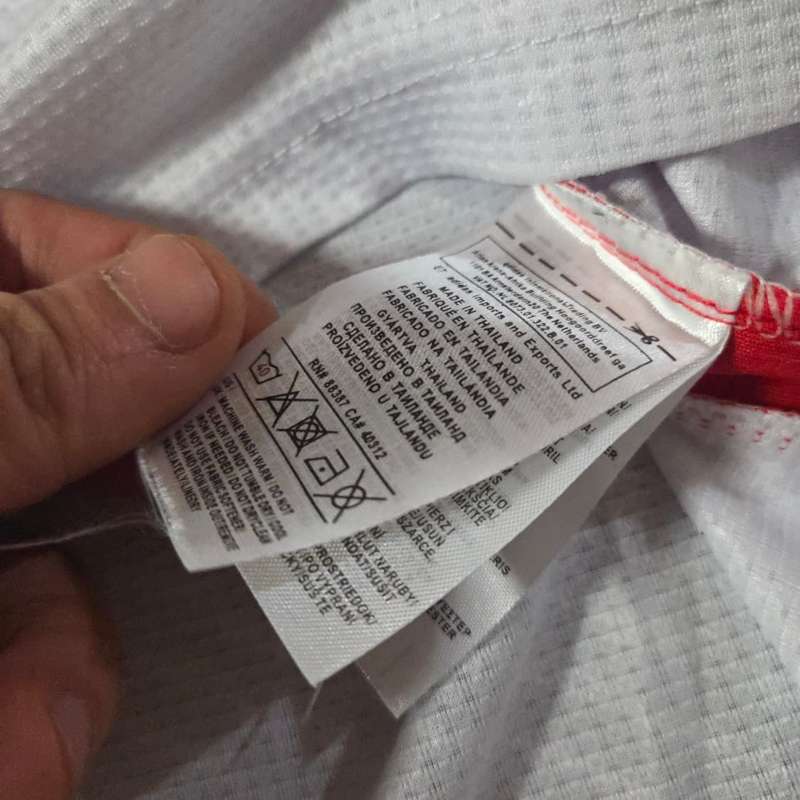 아디다스 바이에른뮌헨 23-34 홈 유니폼 반팔 XL 상품이미지9