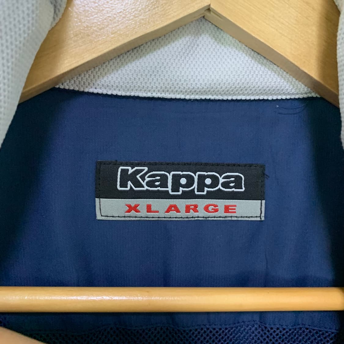 카파 네이비 바람막이 반팔 자켓 XL 남녀공용 고프코어 트레이닝 상품이미지3