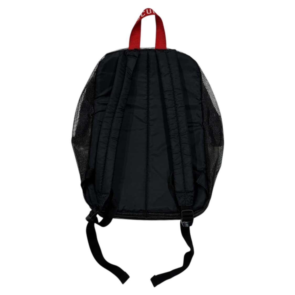 아이스비스킷 포켓 메쉬 백팩 가방 블랙 상품이미지3